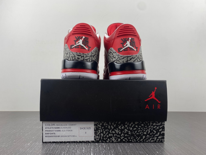 DJ Khaled Jordan 3 Retro