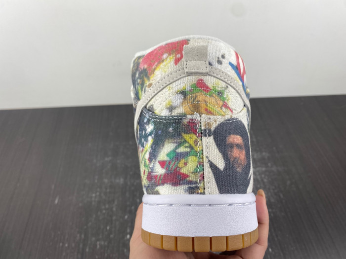 Supreme x Nike SB Dunk High Rammellzee FD8779-100