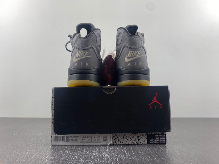 Air Jordan 5 xoff white CT8480-001