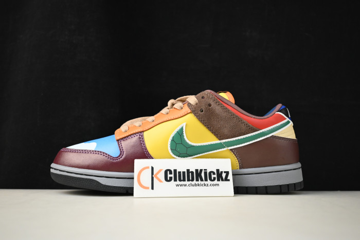 Nike Dunk Low "What the Super Mario" Custom DH0952-100