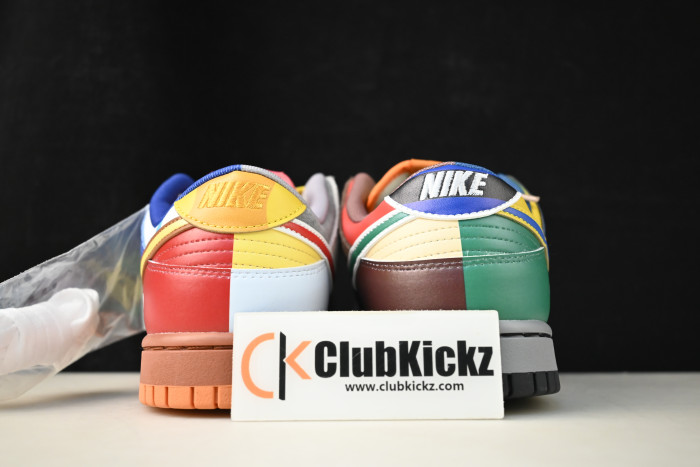 Nike Dunk Low "What the Super Mario" Custom DH0952-100