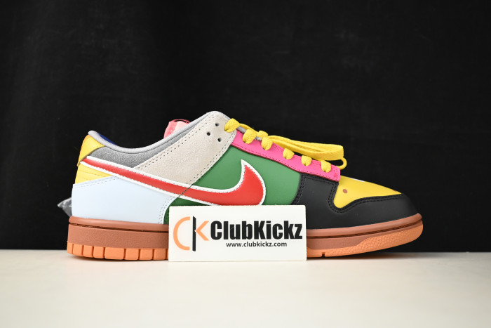 Nike Dunk Low "What the Super Mario" Custom DH0952-100