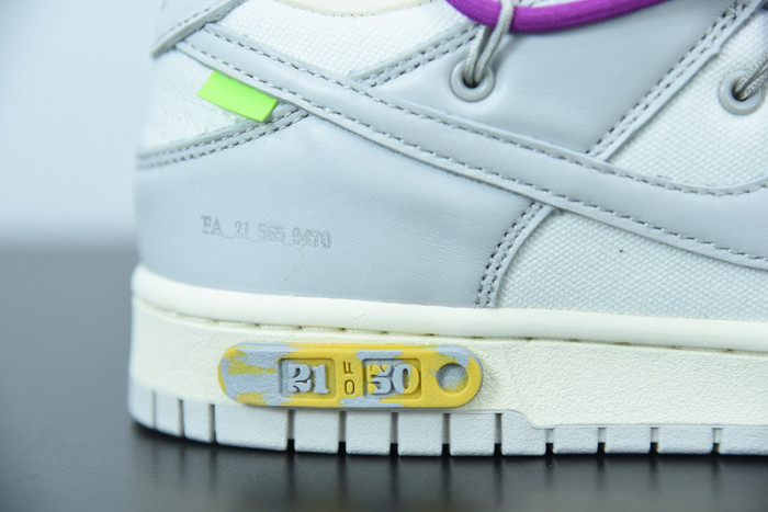 OFW Nike Dunk Low 21 Of 50 OW DM1602-100