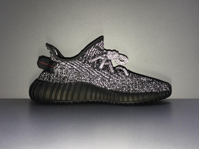 ADIDAS YEEZY BOOST 350 V2 STATIC BLACK (REFLECTIVE) FU9007