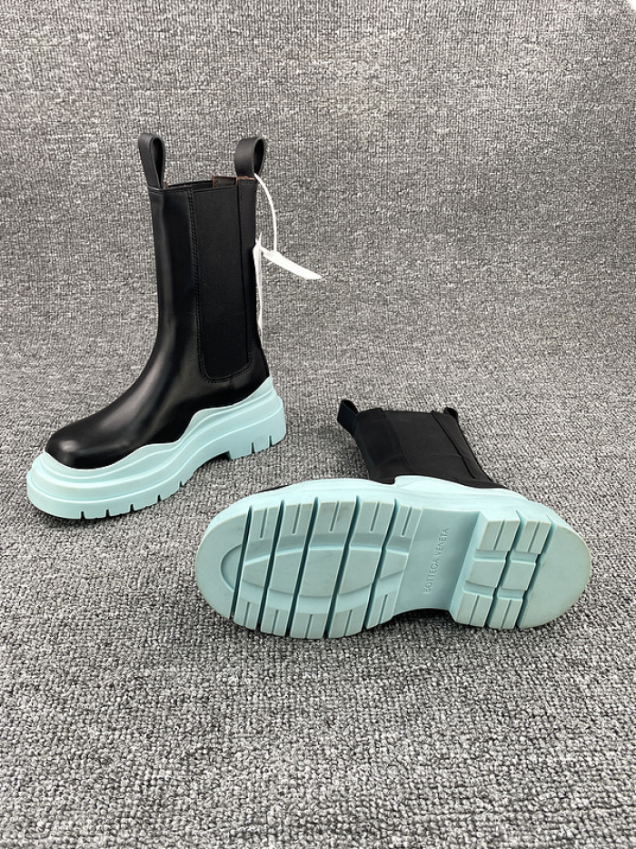 Bottega Veneta Chelsea Tire Leather high Boot