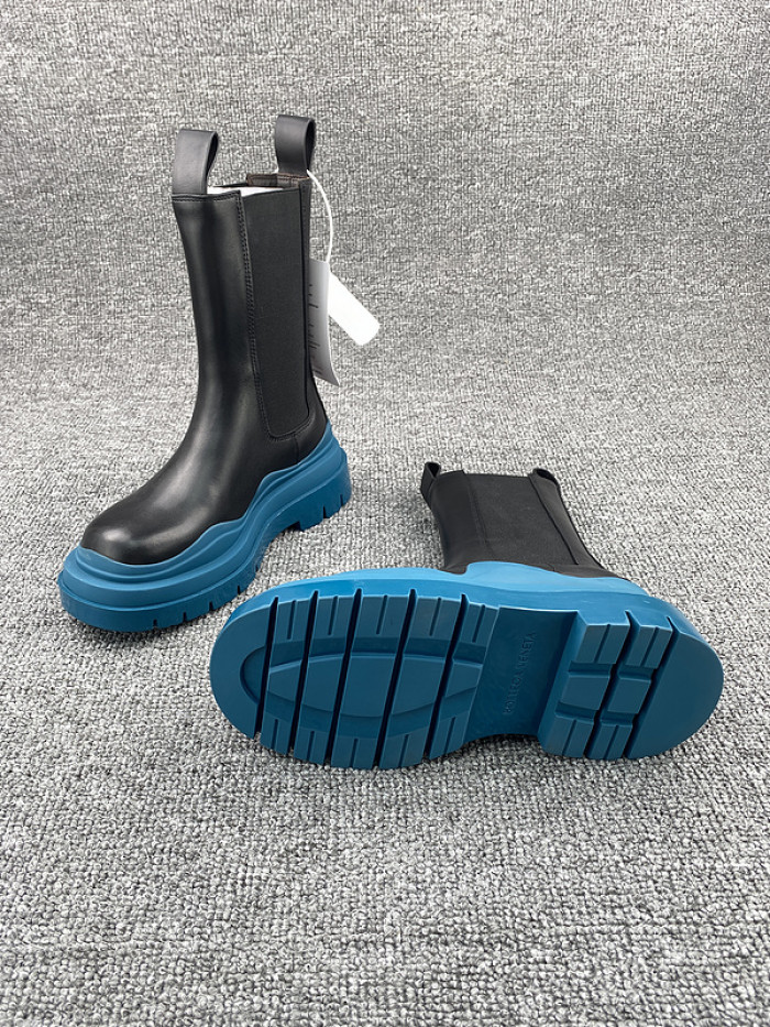 Bottega Veneta Chelsea Tire Leather high Boot