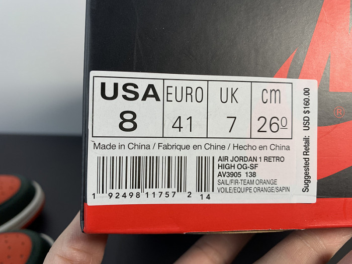 SoleFly x Air Jordan 1 Retro High
