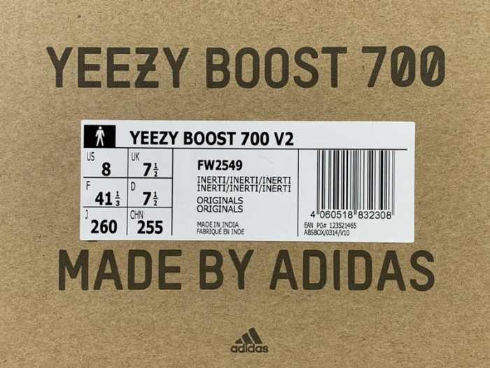 adidas Yeezy Boost 700 V2 Inertia FW2549