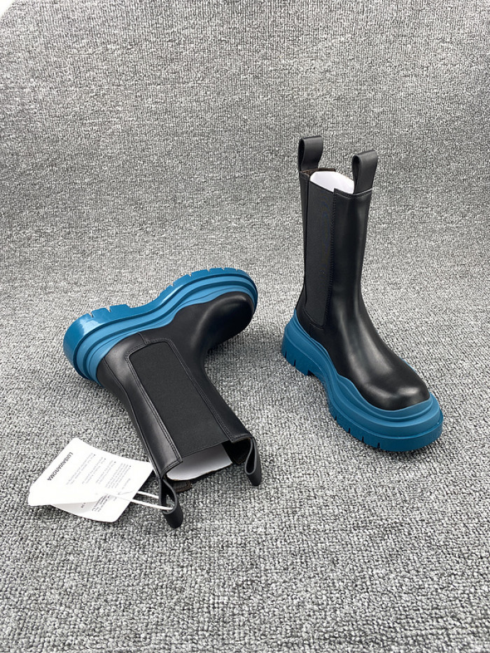 Bottega Veneta Chelsea Tire Leather high Boot