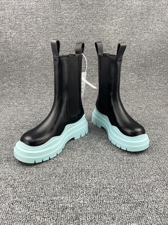 Bottega Veneta Chelsea Tire Leather high Boot