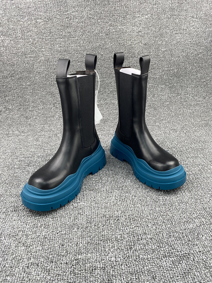 Bottega Veneta Chelsea Tire Leather high Boot