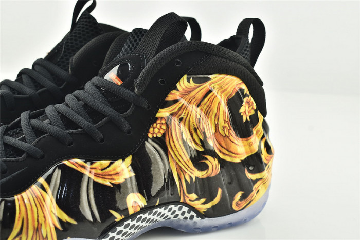 Nike Air Foamposite 1 One Supreme SP Black Metallic Gold 652792-001