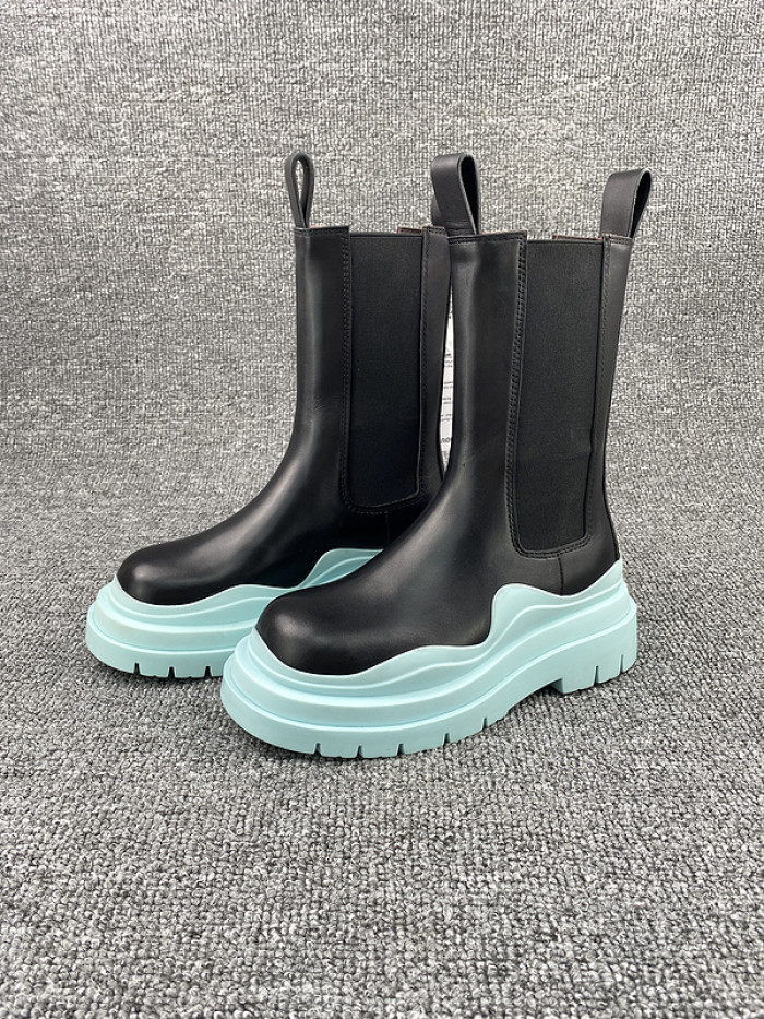 Bottega Veneta Chelsea Tire Leather high Boot
