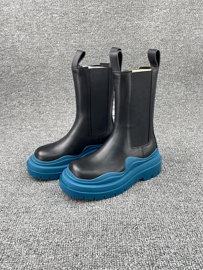 Bottega Veneta Chelsea Tire Leather high Boot