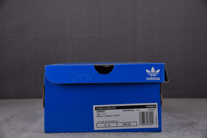 ADIDAS Gazelle Bold W Wild Pink White ID6997