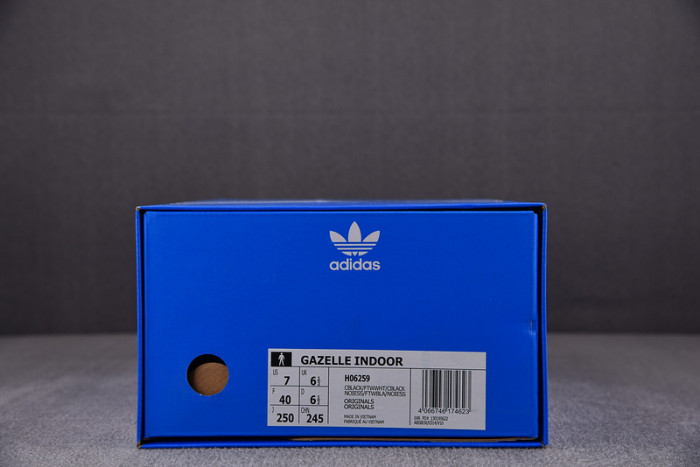adidas Originals Gazelle Indoor Black H06259