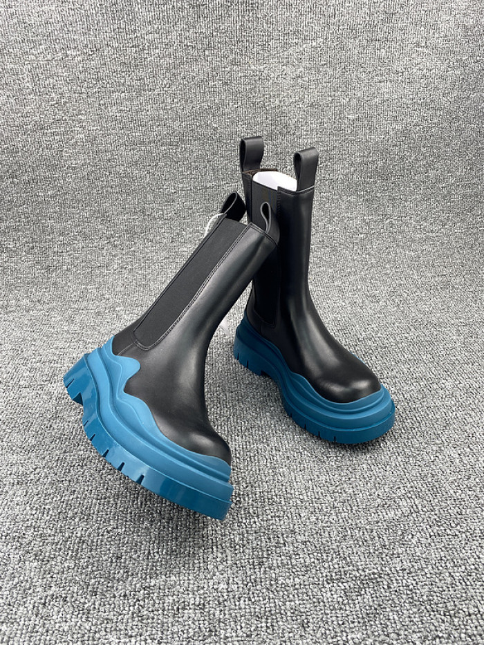 Bottega Veneta Chelsea Tire Leather high Boot