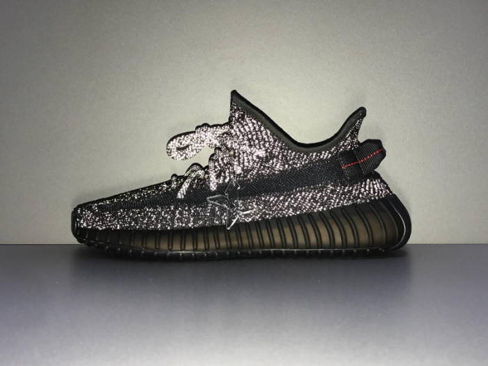 ADIDAS YEEZY BOOST 350 V2 STATIC BLACK (REFLECTIVE) FU9007