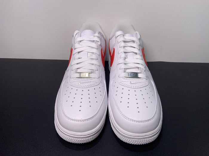 Nike Air Force 1 Low Supreme White Speed Red CU9225-101