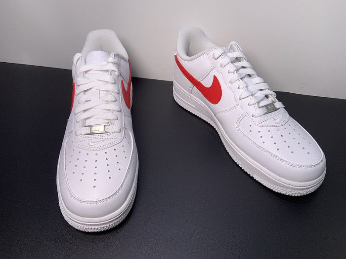 Nike Air Force 1 Low Supreme White Speed Red CU9225-101