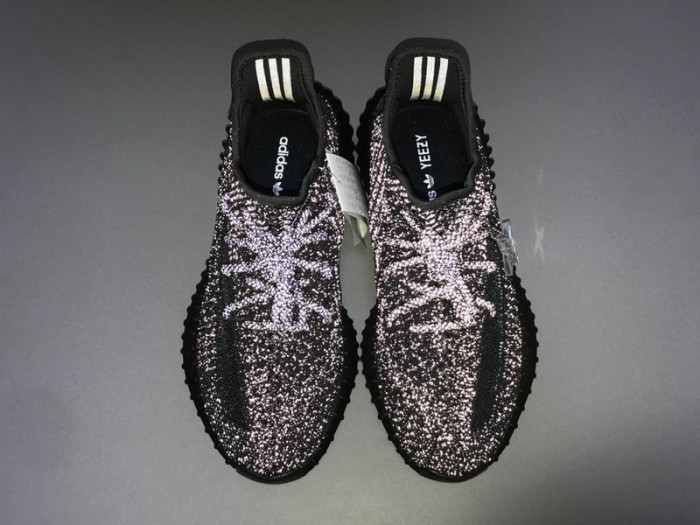 ADIDAS YEEZY BOOST 350 V2 STATIC BLACK (REFLECTIVE) FU9007
